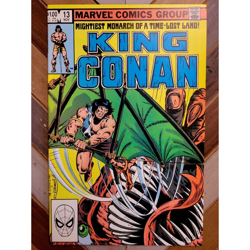 Conan The King #13 (Marvel 1982) "Circle of Sorcery" Marc Silvestri Art (7.0)